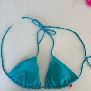 Victoria's Secret Aqua Bikini Top
